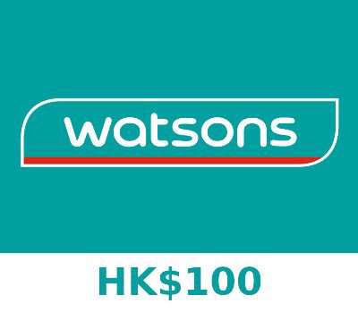 Watsons HK$100 Подарочная карта HK