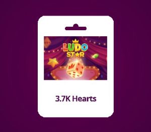 Ludo Star 3.7K Hearts Подарочная карта