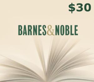 Barnes and Noble $30 Подарочная карта US