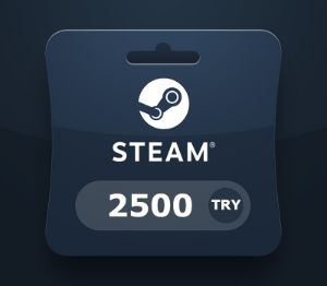 Steam Wallet TRY 2500 Подарочная карта TR