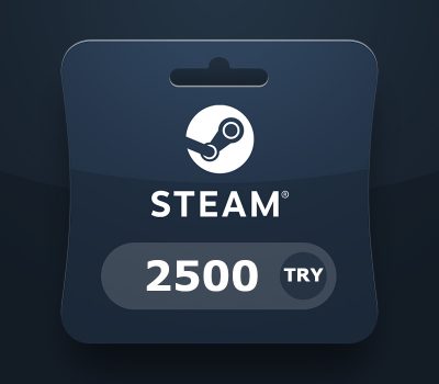 Steam Wallet TRY 2500 Подарочная карта TR