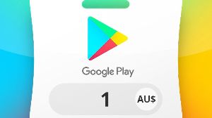 Google Play AUD 1 Подарочная карта AU