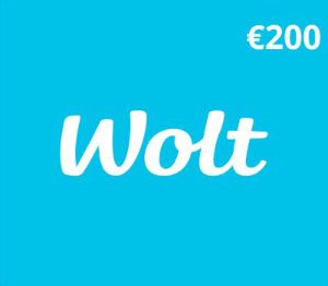 Wolt EUR 200 Подарочная карта DE