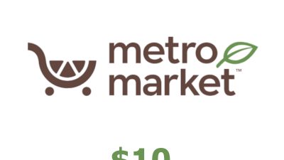 Metro Market $10 Подарочная карта US