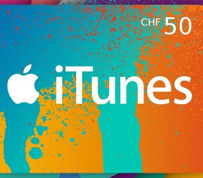 iTunes 50 CHF CH Карта