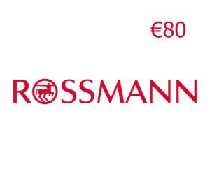 Rossmann €80 Подарочная карта DE
