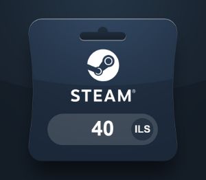 Steam Wallet ILS 40 Подарочная карта IL