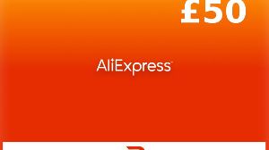 Rewarble AliExpress GBP 50 Подарочная карта