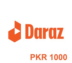 Daraz PKR 1000 Подарочная карта PK