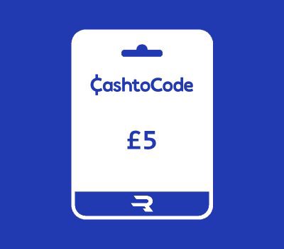 Rewarble CashtoCode GBP 5 Подарочная карта UK