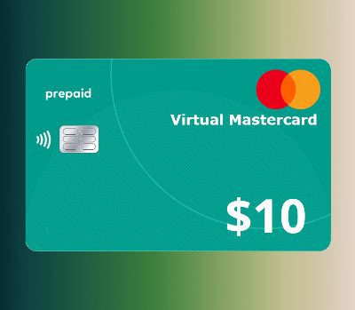 Prepaid Virtual Mastercard USD 10 US