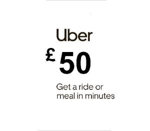 Uber GBP 50 Voucher UK