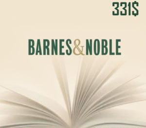 Barnes and Noble $331 Подарочная карта US