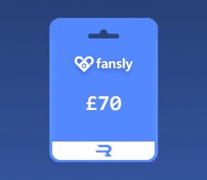 Rewarble Fansly GBP 70 Подарочная карта