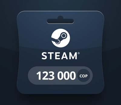 Steam Wallet COP 123000 Подарочная карта