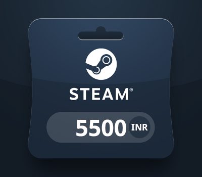 Steam Wallet INR 5500 Подарочная карта IN