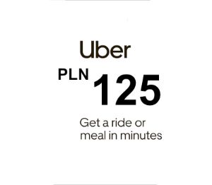 Uber PLN 125 Подарочная карта PL