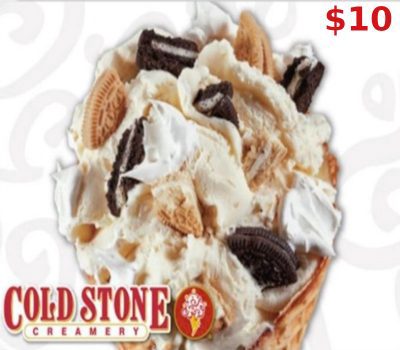Cold Stone Creamer $10 Подарочная карта US