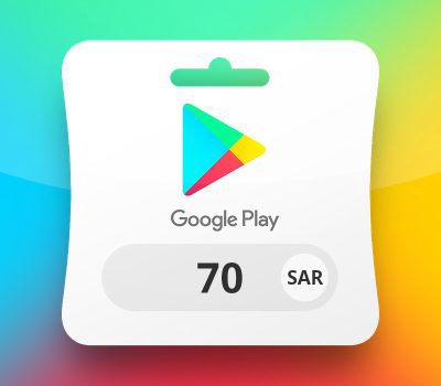 Google Play SAR 70 Подарочная карта SA