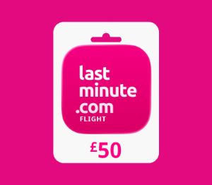 Lastminute.com Flight GBP 50 Подарочная карта UK