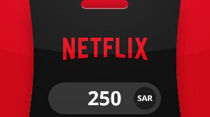 Netflix SAR 250 Подарочная карта SA