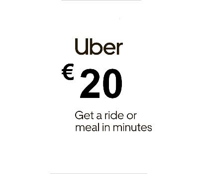 Uber EUR 20 Voucher