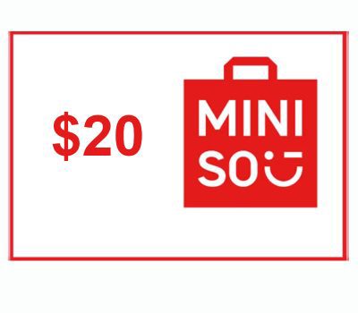 Miniso SGD 20 Подарочная карта SG