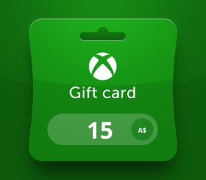 XBOX Live AUD 15 Предоплаченная карта AU