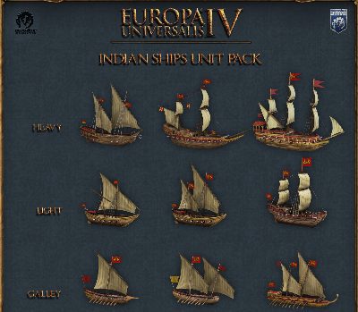 Europa Universalis IV - Indian Ships Unit Pack DLC EU PC Steam Ключ
