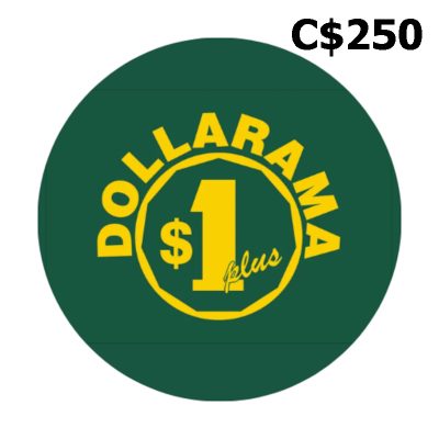 Dollarama CAD 250 Gift Card CA