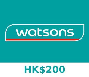 Watsons HK$200 Подарочная карта HK