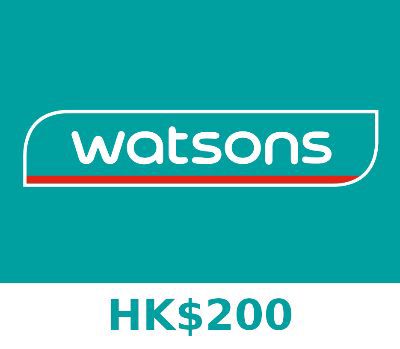 Watsons HK$200 Подарочная карта HK
