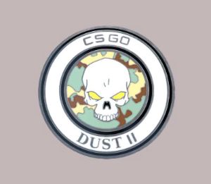 CS:GO - Series 1 - Dust 2 Collectible Pin