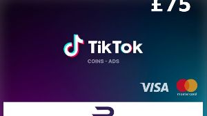Rewarble TikTok GBP 75 Подарочная карта