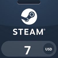 Steam Wallet USD 7 Подарочная карта TR