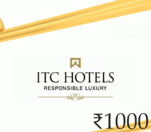 ITC Hotels ₹1000 Подарочная карта IN