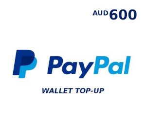 PayPal Wallet AUD 600 Top Up