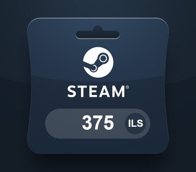 Steam Wallet ILS 375 Подарочная карта IL