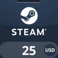 Steam Wallet USD 25 Подарочная карта TR