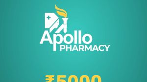 Apollo Pharmacy ₹5000 Подарочная карта IN
