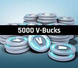 Fortnite 5000 V-Bucks FR Epic Games Ключ