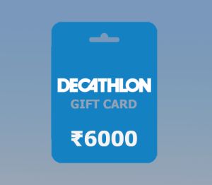 Decathlon INR 6000 Подарочная карта IN