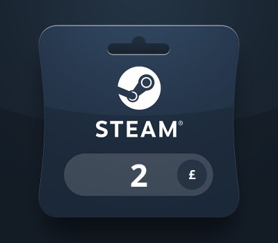 Steam Wallet GBP 2 Подарочная карта UK