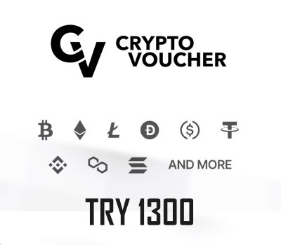 CRYPTO VOUCHER TRY 1300 Подарочная карта