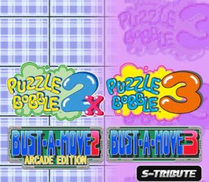 Puzzle Bobble 2X/BUST-A-MOVE 2 Arcade издание & Puzzle Bobble 3/BUST-A-MOVE 3 S-Tribute Набор PC Steam Ключ