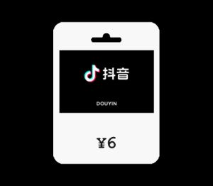 TikTok (Douyin) CNY 6 Подарочная карта CN