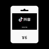 TikTok (Douyin) CNY 6 Подарочная карта CN