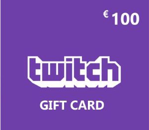 Twitch EUR 100 Подарочная карта EU
