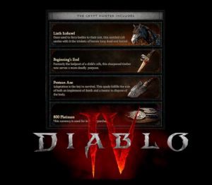 Diablo 4 - Crypt Hunter Pack DLC XBOX One / Xbox Series X|S Ключ