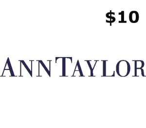 Ann Taylor $10 Подарочная карта US